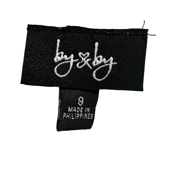 By & By black & off white knee length dress 👗 - Picture 3 of 7